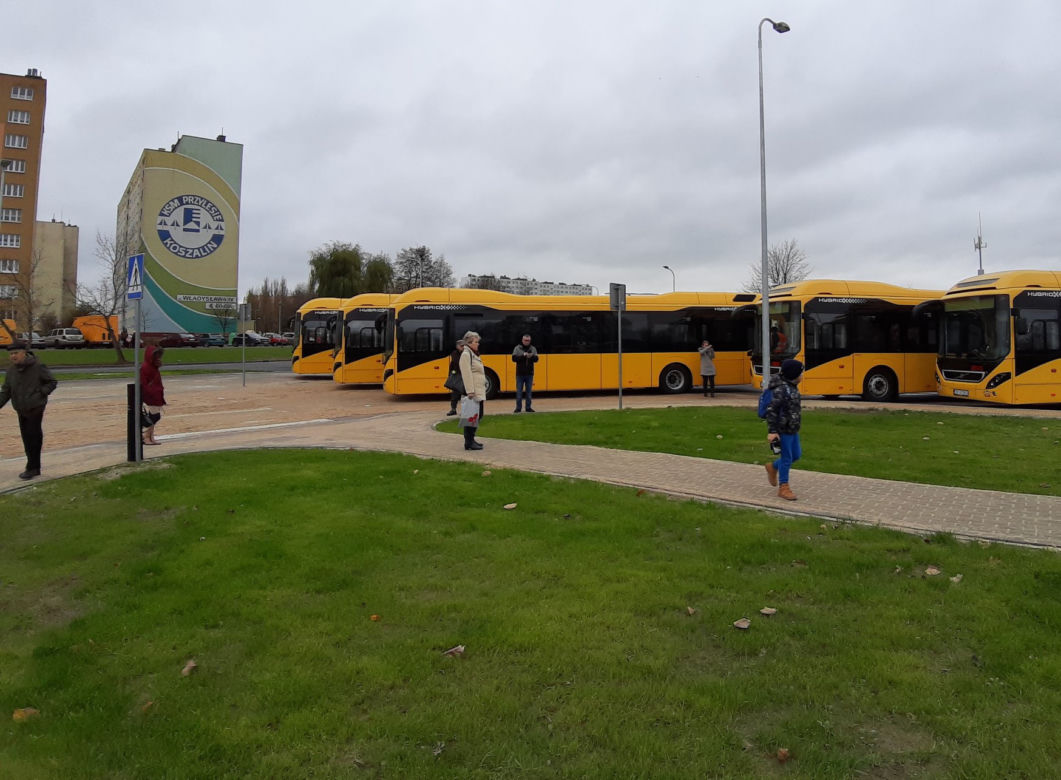 Nowe autobusy i nowe Centrum Przesiadkowe w Koszalinie