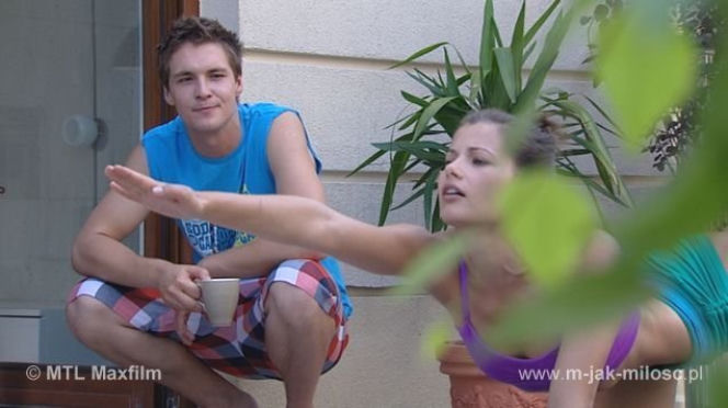 M jak MIŁOŚĆ odc. 956. Kasia (Agnieszka Sienkiewicz), Marcin (Mikołaj Roznerski)