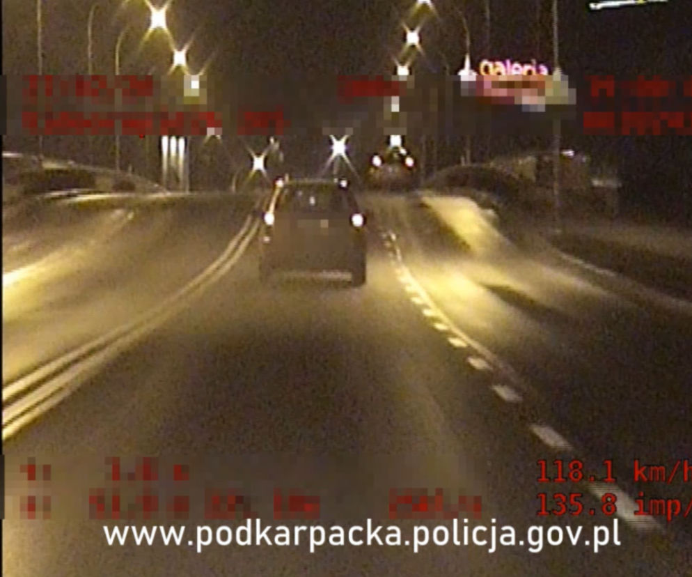 Pirat drogowy w Rzeszowie