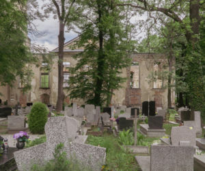 Ruiny kościoła ewangelickiego w Miłkowie na Dolnym Śląsku
