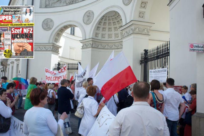 protest lekarzy
