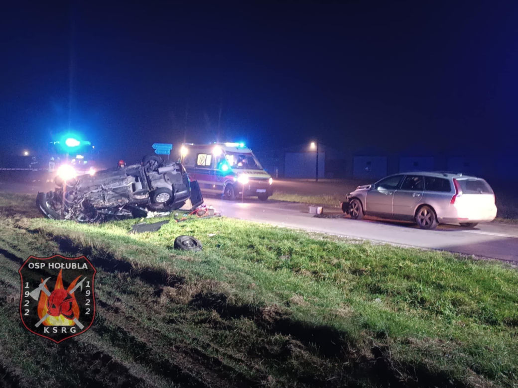 Poważny wypadek w Krześlinku