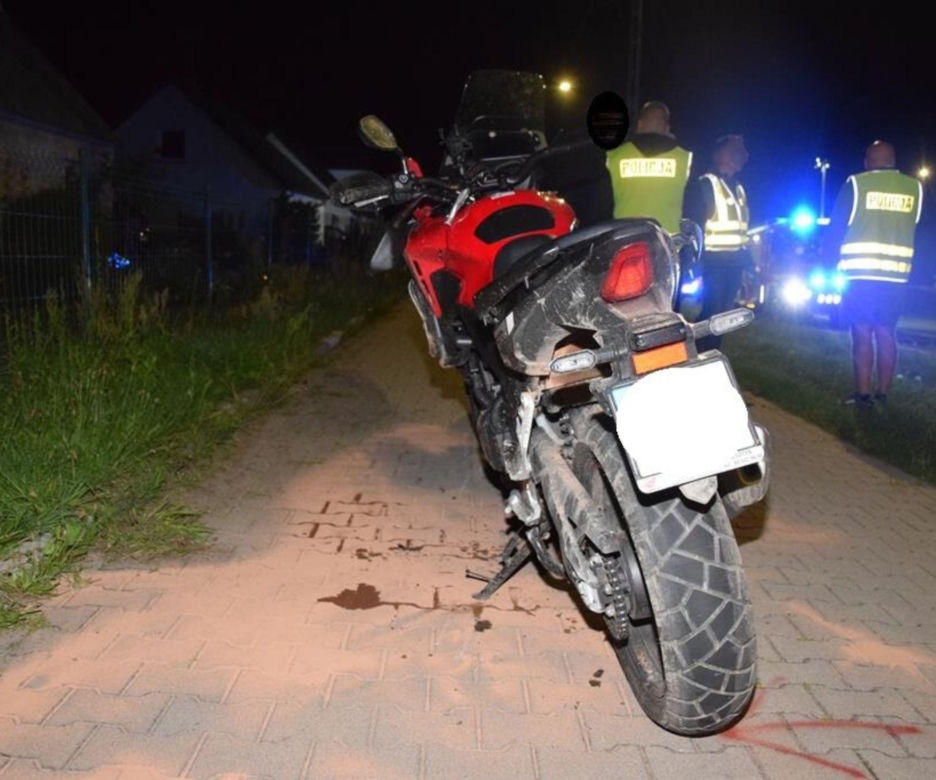 Tragedia w Lidzbarku Welskim. Jechali motocyklem bez kasków. Nie żyje dwoje młodych ludzi