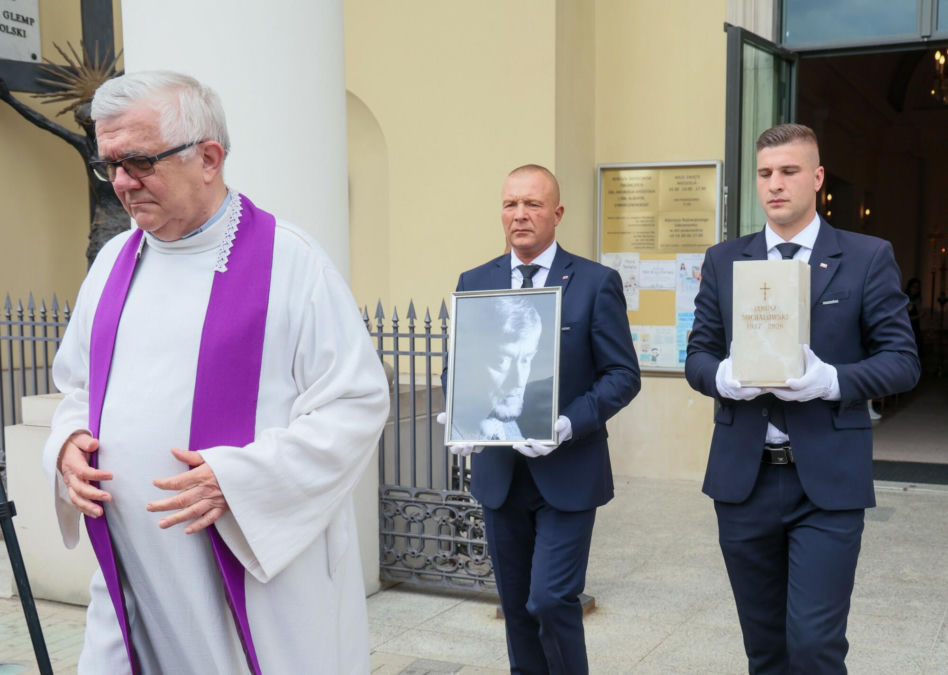 Pogrzeb Janusza Michałowskiego