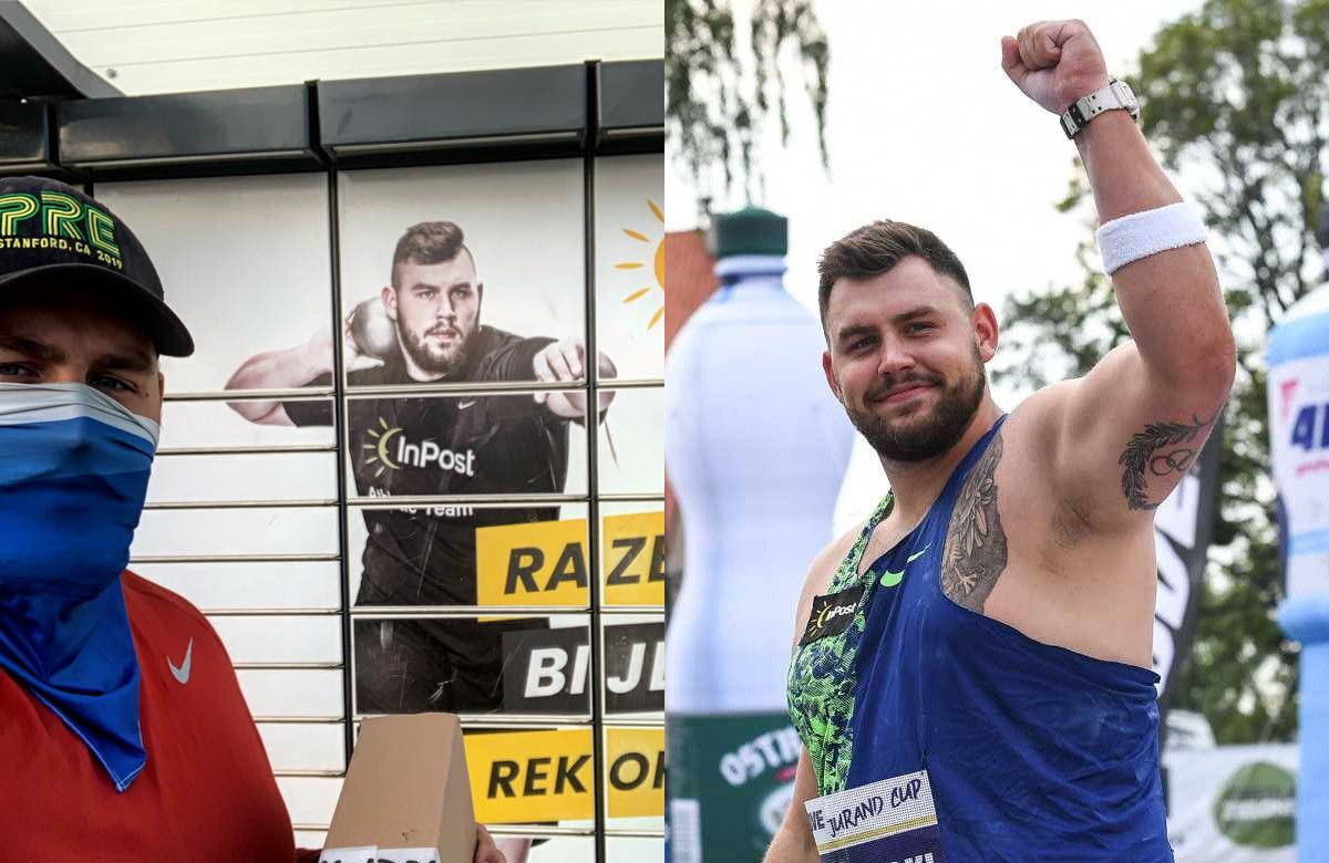 Mieszkańcy Olsztyna w maseczkach