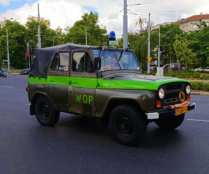 Parada zabytkowych pojazdów w Szczecinie