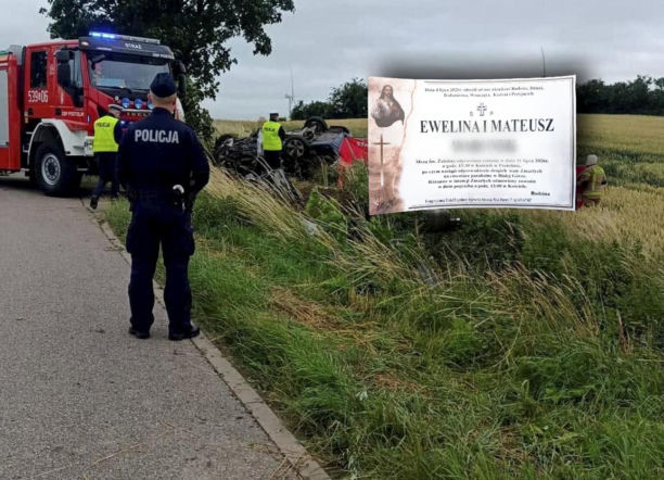 Jeszcze kilometr i byliby w domu. Bliscy pożegnają Mateusza i Ewelinę. Znamy datę pogrzebu