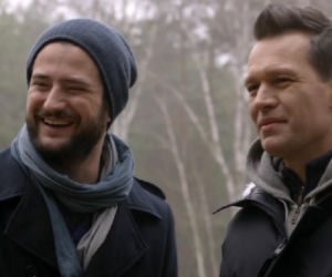 Na dobre i na złe odc. 588. Adam Krajewski (Grzegorz Daukszewicz), Andrzej Falkowicz (Michał Żebrowski)