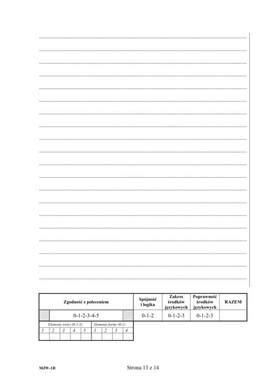 ARKUSZE CKE - Matura j. włoski - poziom rozszerzony 2019
