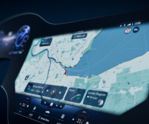 MBUX Hyperscreen w elektrycznym Mercedesie EQS