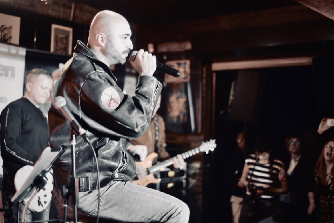 Premiera płyty Bartosza Bartka Wójcika w Hard Rock Pub Pamela w Toruniu 25.10.2021
