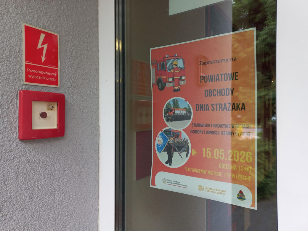Powiatowe obchody Dnia Strażaka w Lesznie [ZDJĘCIA]