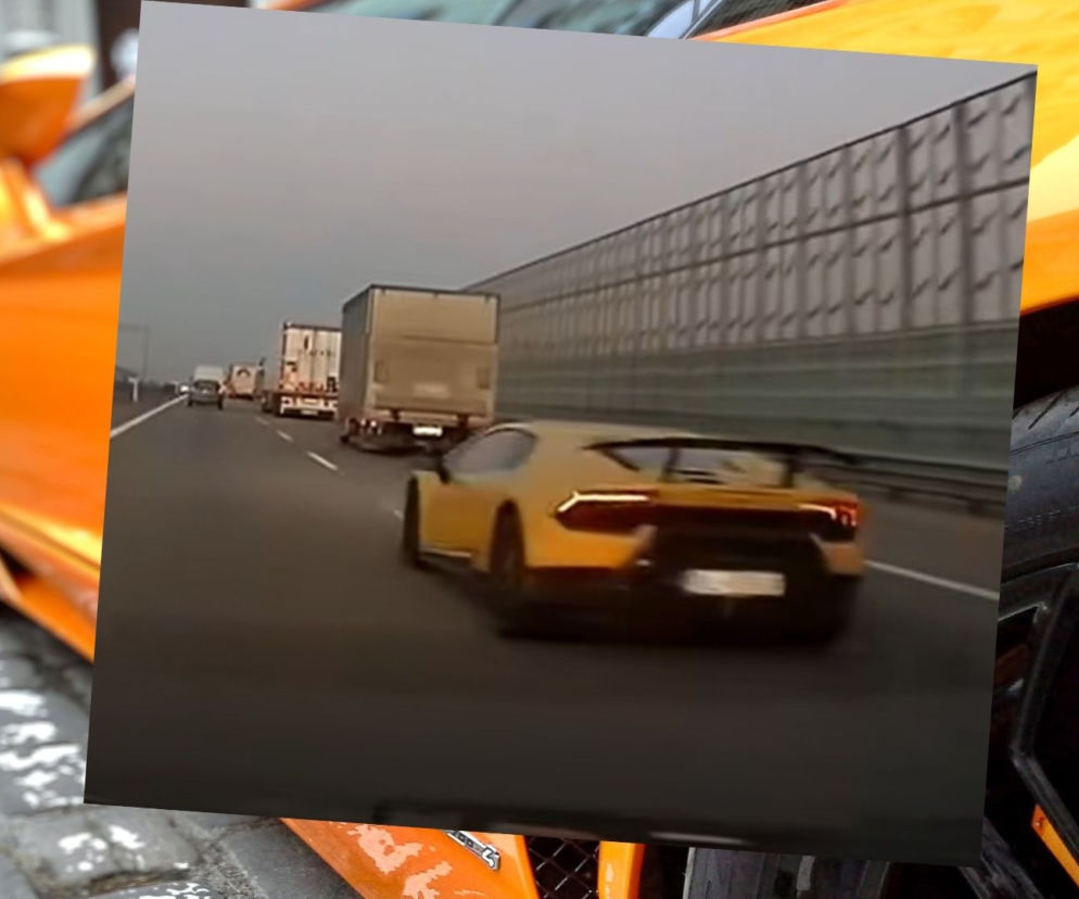 Lamborghini pędzi po S8