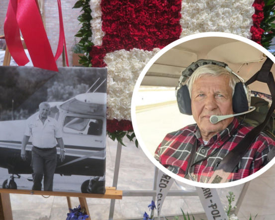 Tragiczna śmierć polskiego pilota. Chester Wojnicki spoczął w Chicago