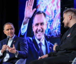 Nawrocki spotkał się z młodzieżą. Nagle wypalił na temat Tuska! Nagranie krąży w sieci!