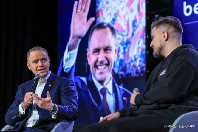 Nawrocki spotkał się z młodzieżą. Nagle wypalił na temat Tuska! Nagranie krąży w sieci!