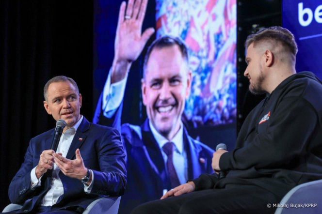 Nawrocki spotkał się z młodzieżą. Nagle wypalił na temat Tuska! Nagranie krąży w sieci!
