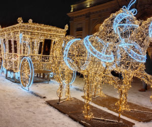 Boże Narodzenie 2021: Świąteczne iluminacje w Białymstoku