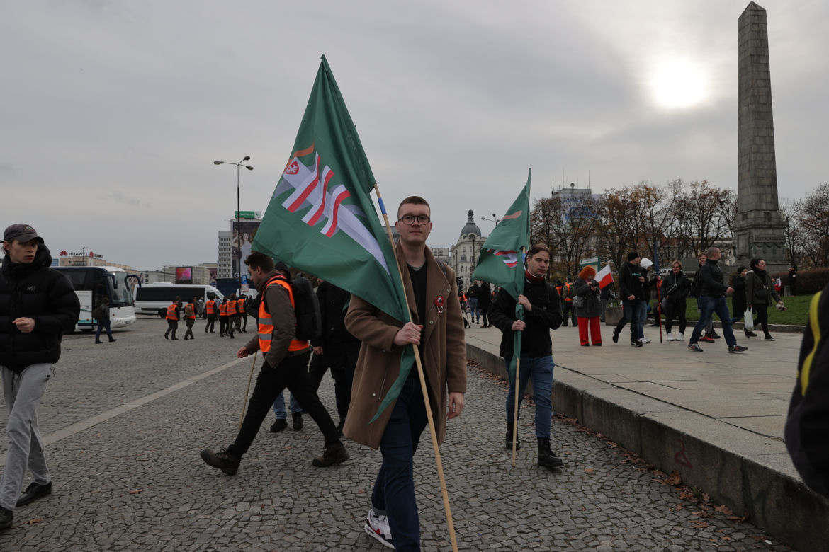 Marsz Niepodległości w Warszawie 