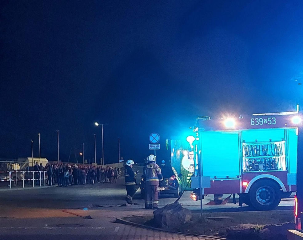 Pożar centrum dystrybucyjnego Żabki