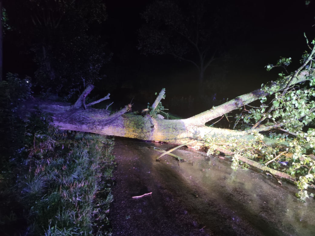 Burza w woj. podlaskim [30.08-31.08]