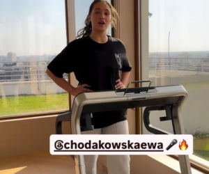 Alicja Szemplińska trenuje z Chodakowską