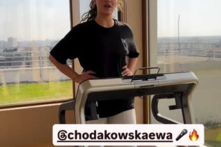 Alicja Szemplińska trenuje z Chodakowską