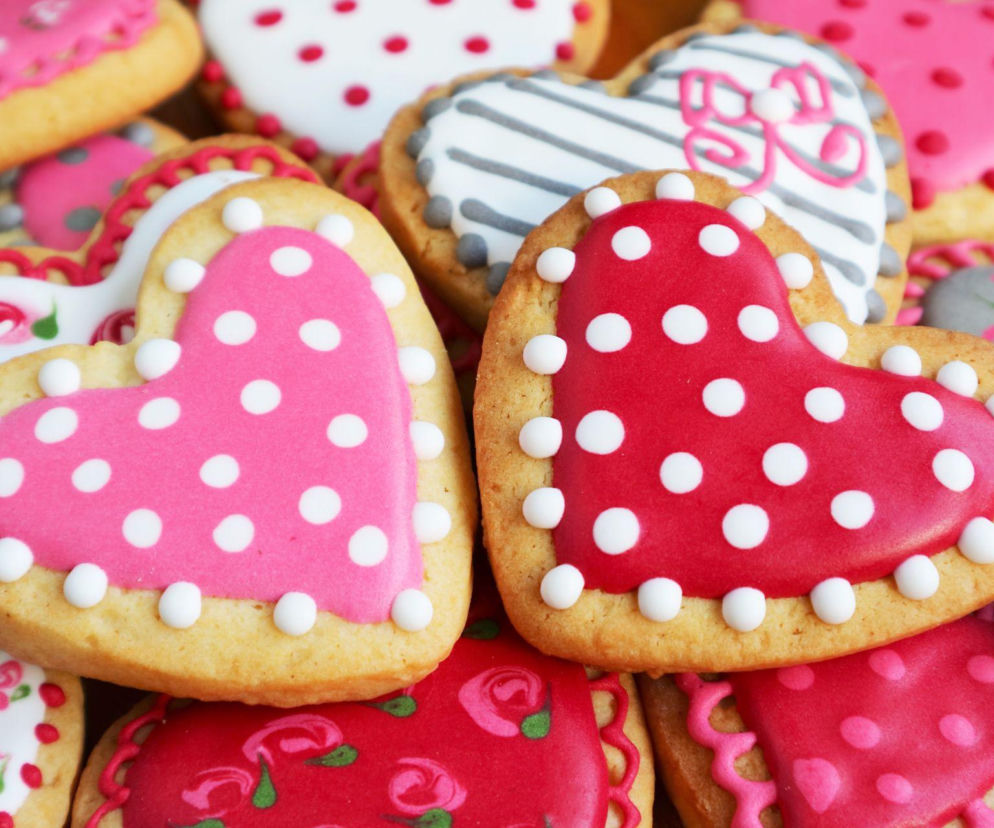 Ciasteczka na walentynki - galeria inspiracji