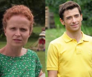 M jak MIŁOŚĆ. Ewa Kolęda (Dominika Kluźniak), Marek Mostowiak (Kacper Kuszewski)