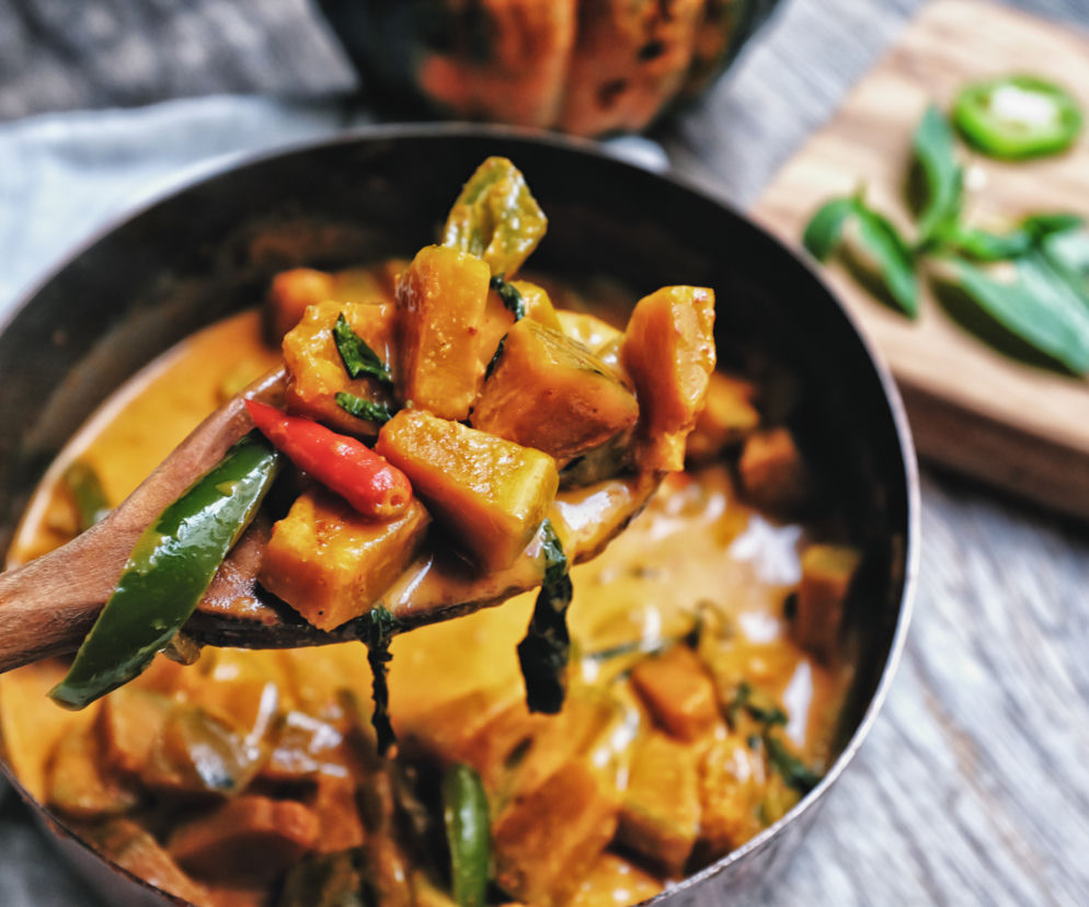 Aromatyczne curry z dyni: dynia po indyjsku