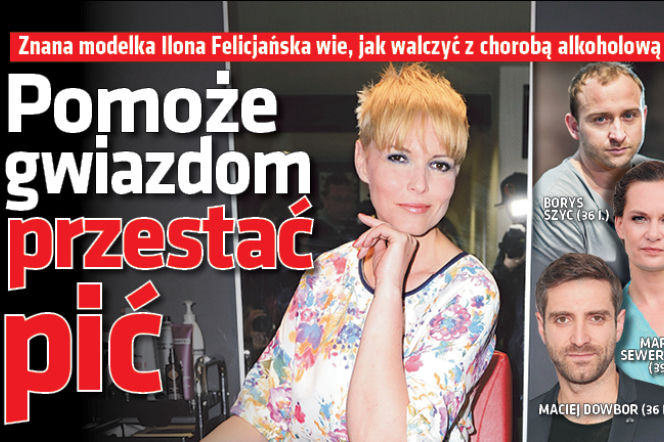 Pomoże gwiazdom przestać pić