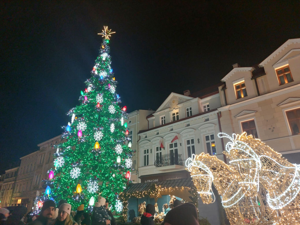 Świąteczne Miasteczko w Rzeszowie otwarte