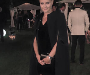 Małgorzata Kożuchowska na planie Drugiej szansy
