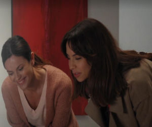 M jak miłość, odc. 1919. Kasia (Paulina Lasota), Aneta (Ilona Janyst)