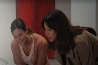 M jak miłość, odc. 1919. Kasia (Paulina Lasota), Aneta (Ilona Janyst)