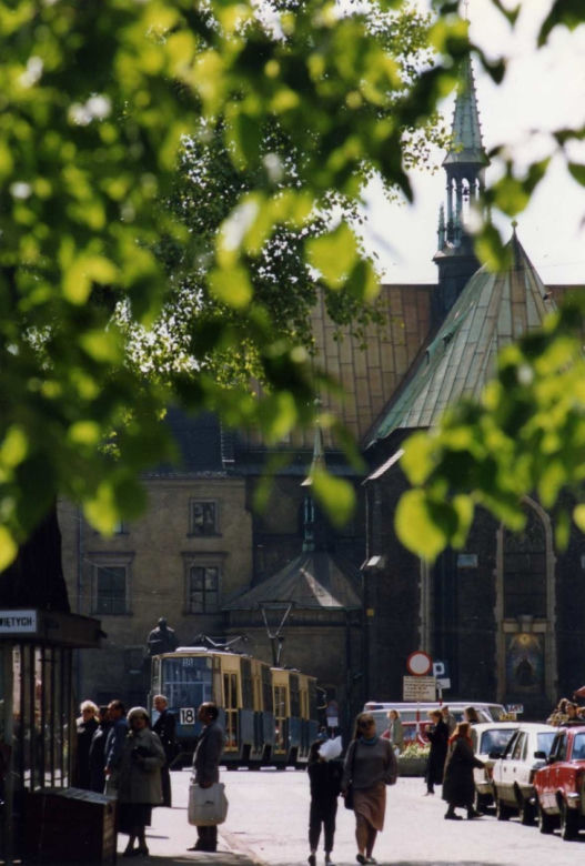 Kraków na archiwalnych zdjęciach z lat 90.