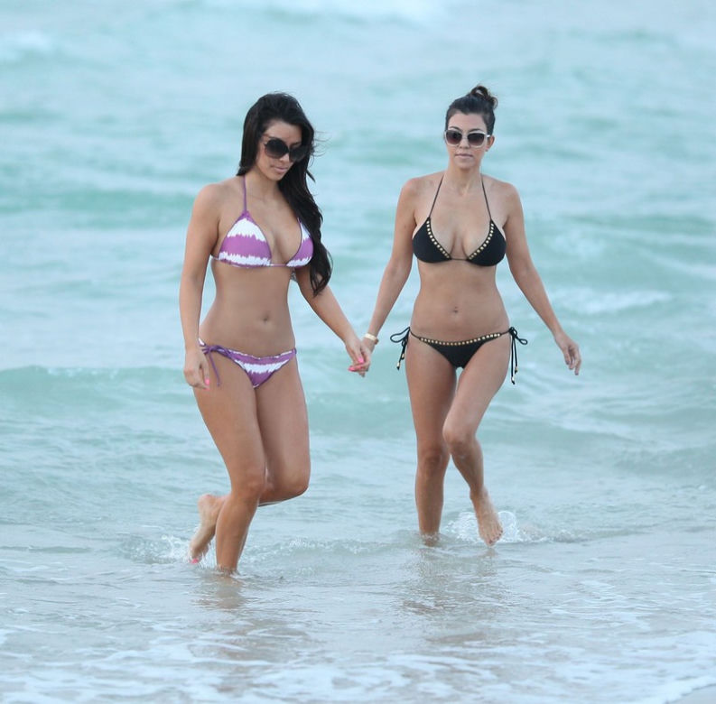 Kim Kardashian i Kourtney Kardashian
