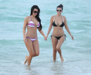 Kim Kardashian i Kourtney Kardashian