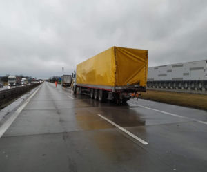 Karambol na autostradzie A4 pod Wrocławiem