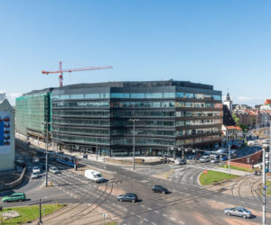 Biurowiec Dominikański we Wrocławiu. Autorem projektu jest Medusa Group