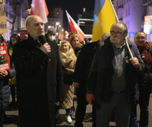 Kijów, Warszawa - wspólna sprawa!. Mieszkańcy stolicy na antywojennych protestach