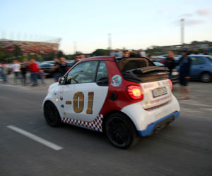 Gumball 3000 2017 w Polsce, Warszawa Stadion Narodowy