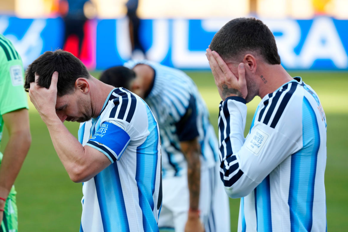 Zapłakany Leo Messi po finale MŚ 2026