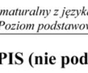 MATURA 2014 POLSKI ARKUSZE z CKE - MAJ 2014