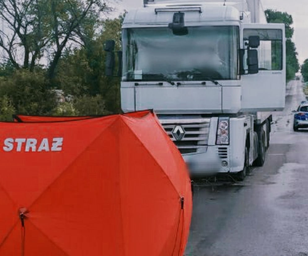 Ciotcza: TIR rozjechał 84-latka. Makabryczny wypadek na Lubelszczyźnie