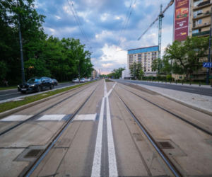 Trambuspas na kolejnym odcinku w Warszawie