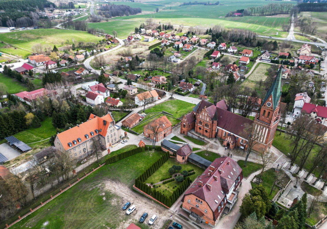 Gietrzwald to najładniejsza wieś w woj. warmińsko-mazurskim. Tak wybrała sztuczna inteligencja 