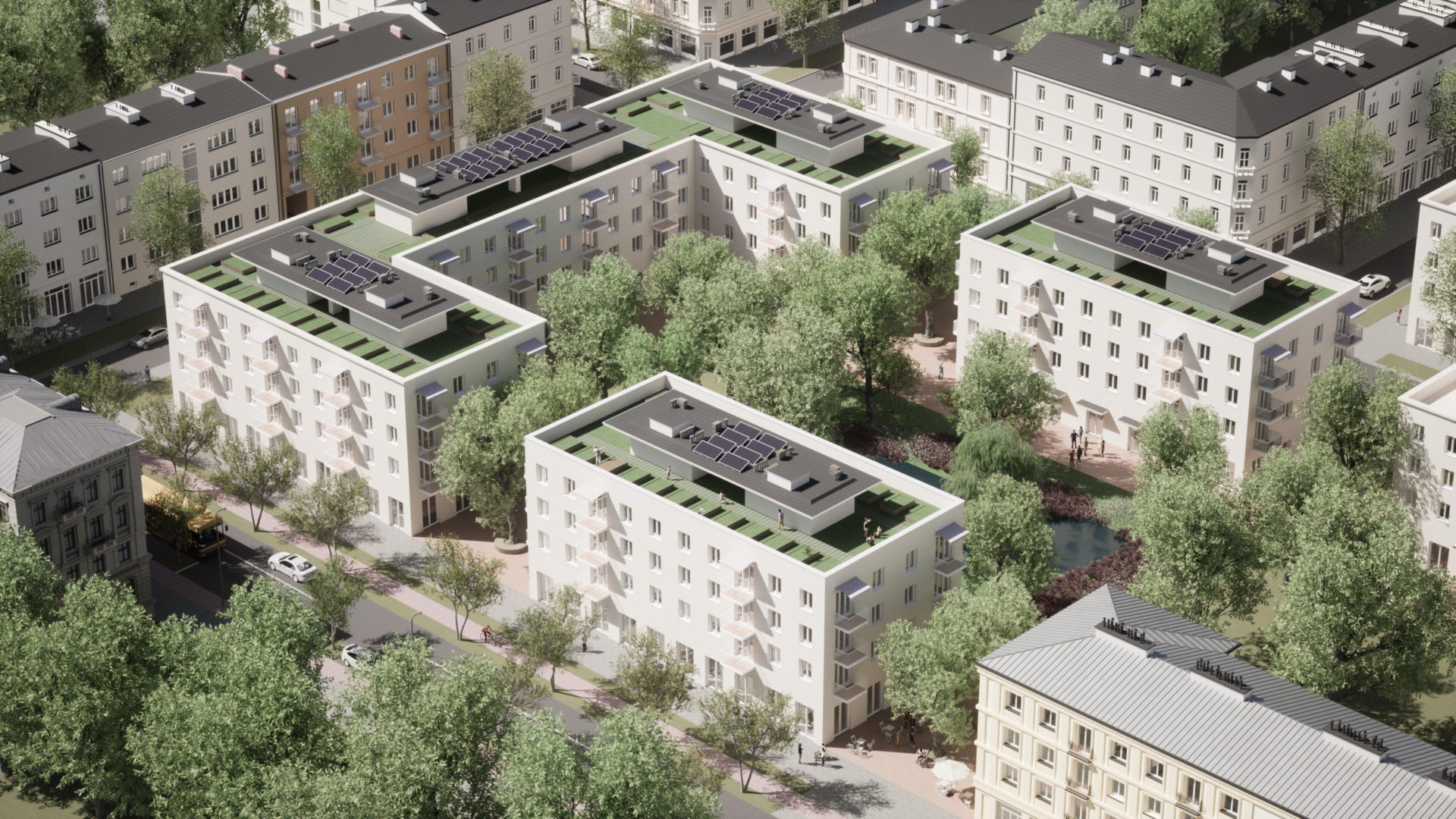 Typowy projekt wielorodzinnego budynku mieszkalnego - proj. Rafał Mazur i Łukasz Gaj