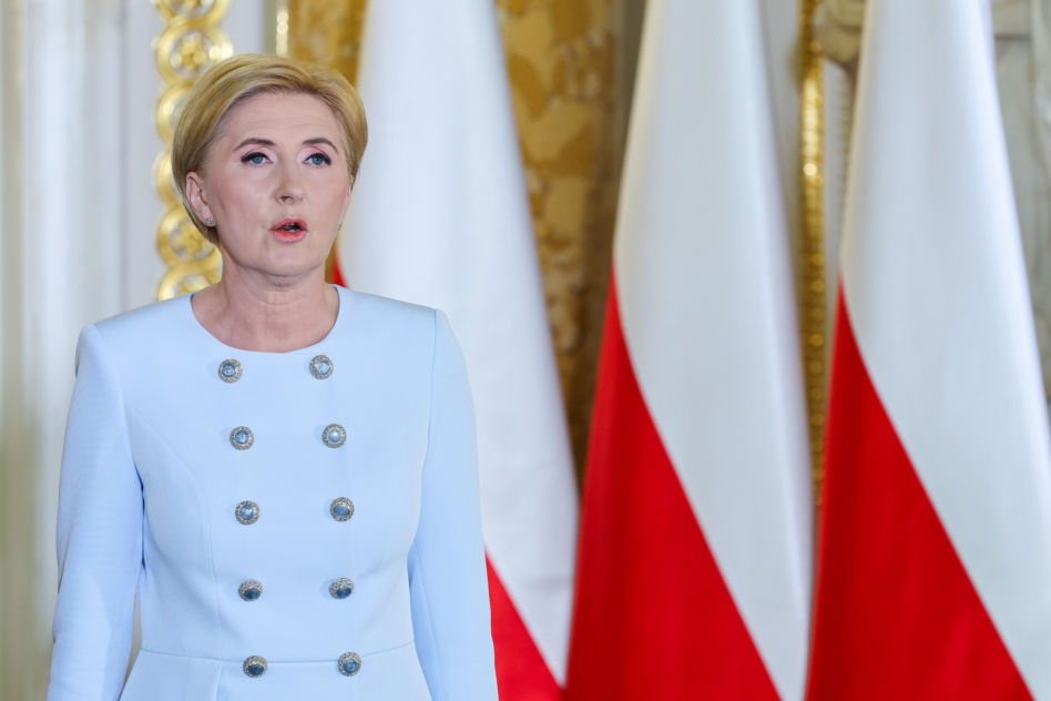 Tak Agata Duda wystroiła się na Święto 3 Maja