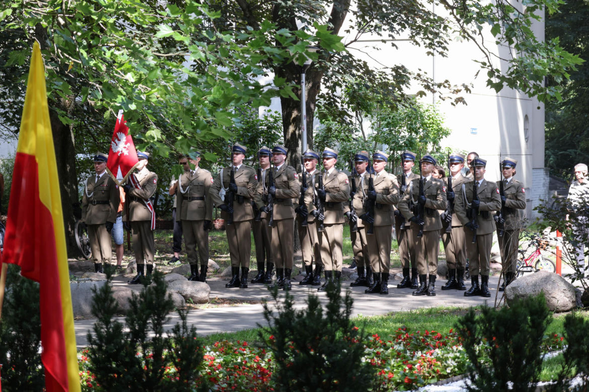 Hołd dla żołnierzy „Żywiciela” w 82. rocznicę wybuchu Powstania Warszawskiego